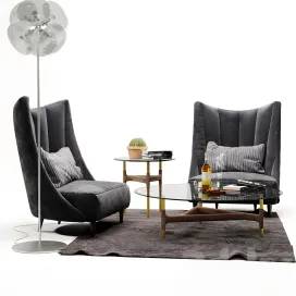 Armchair anthea giorgio collection